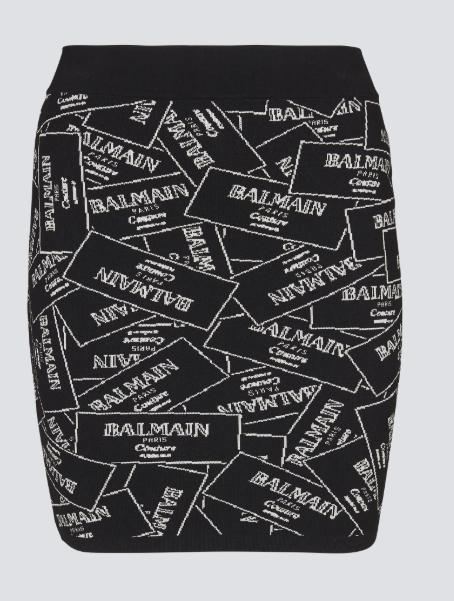 25SS 발망 숏 스커트 EF1LB004KH86 EAB