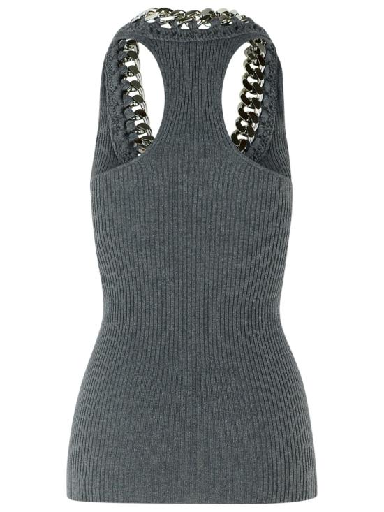 25SS 스텔라 맥카트니 민소매 티셔츠 6K0913 3S25611267 Grey - STELLA MCCARTNEY