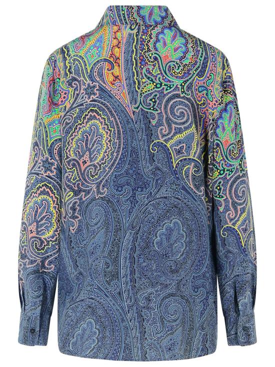 25SS 에트로 셔츠 WRIA0013 AS302X0891 Green - ETRO