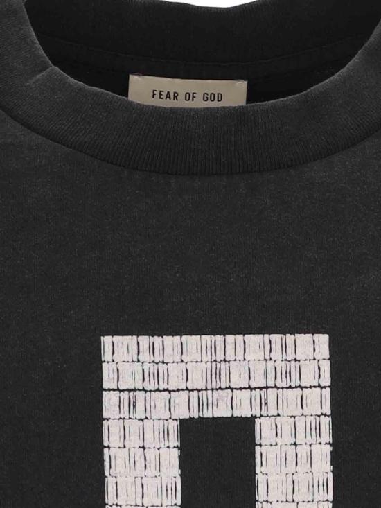 25FW 피어오브갓 반팔 티셔츠 FG24FW50101558GWJ001 Black - FEAR OF GOD