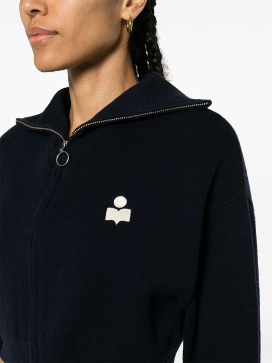 24FW 이자벨마랑에뚜왈 가디건 CA0004FAA3L75E 30MI MIDNIGHT - ISABEL MARANT ETOILE