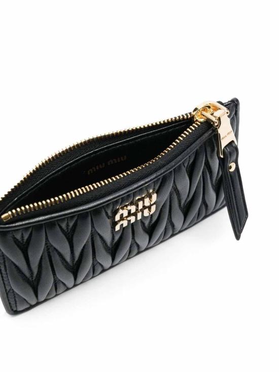  미우미우 지갑 5MB0602FPPF0002 Black - MIU MIU