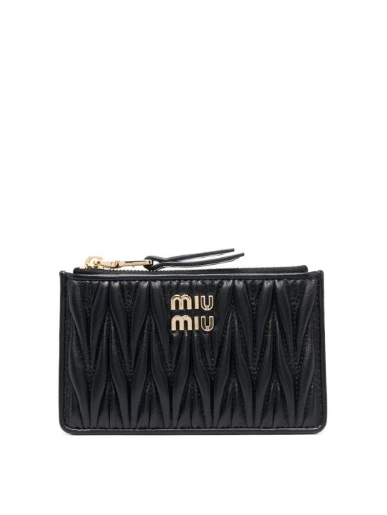  미우미우 지갑 5MB0602FPPF0002 Black