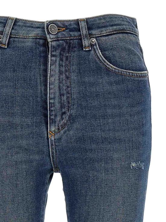  돌체앤가바나 스트레이트 팬츠 FTC67DG8LX4S9001 Blue - DOLCE & GABBANA