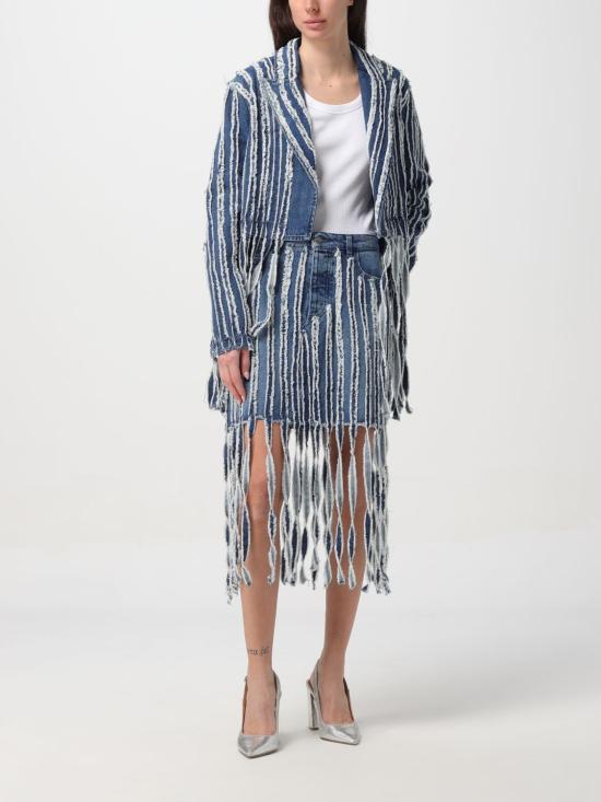  액티튜드 트윈세트 자켓 241AP2480 01383 Denim - ACTITUDE TWINSET