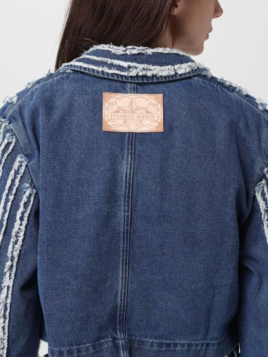  액티튜드 트윈세트 자켓 241AP2480 01383 Denim - ACTITUDE TWINSET