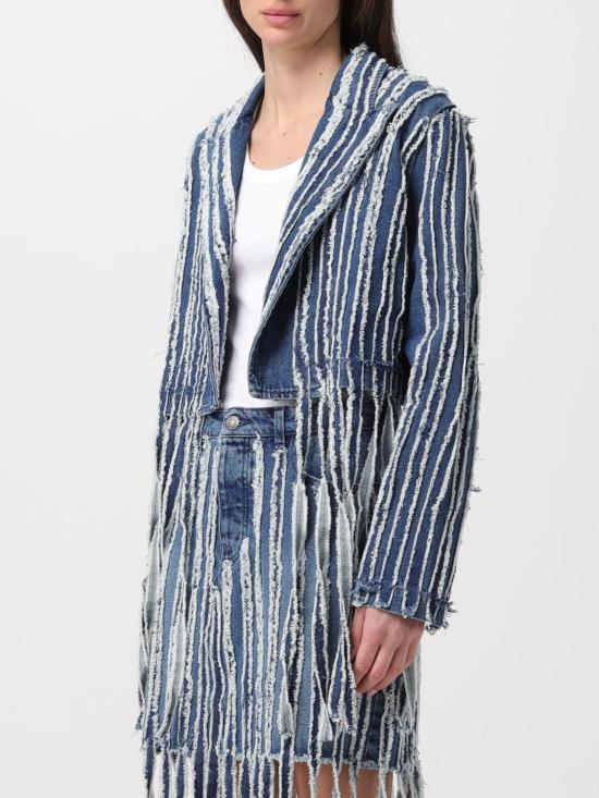  액티튜드 트윈세트 자켓 241AP2480 01383 Denim - ACTITUDE TWINSET