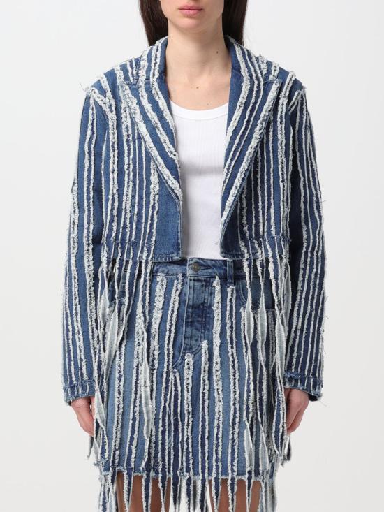  액티튜드 트윈세트 자켓 241AP2480 01383 Denim