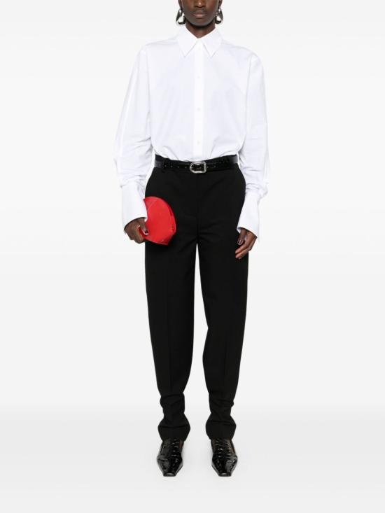 24FW 토템 스트레이트 팬츠 244WRB0213 BLACK001 Black - TOTEME