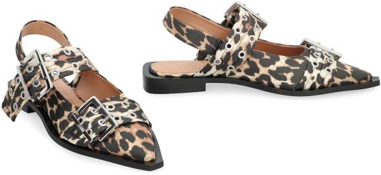  가니 플랫 슈즈 S29474926 943 Black - GANNI