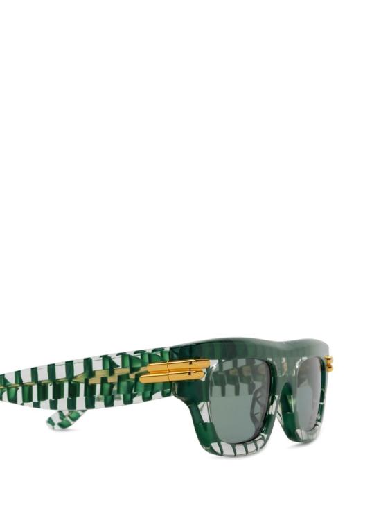 25FW 보테가베네타 안경 00 538206066 BV1321S 003 GREEN - BOTTEGA VENETA