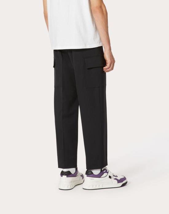  발렌티노 가라바니 팬츠 XV3RBG038040NO Black - VALENTINO GARAVANI