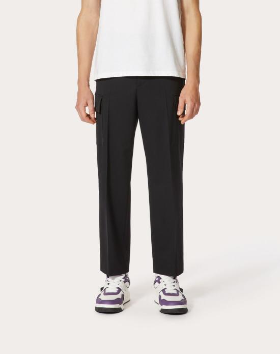  발렌티노 가라바니 팬츠 XV3RBG038040NO Black - VALENTINO GARAVANI