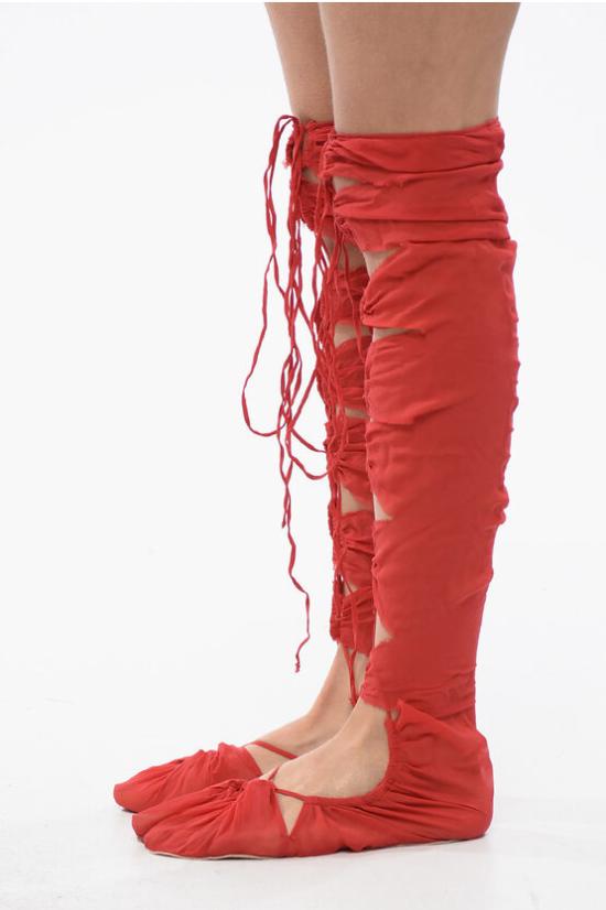  마르지엘라 팬티  S29TL0047 S53890 307 Red - MAISON MARGIELA