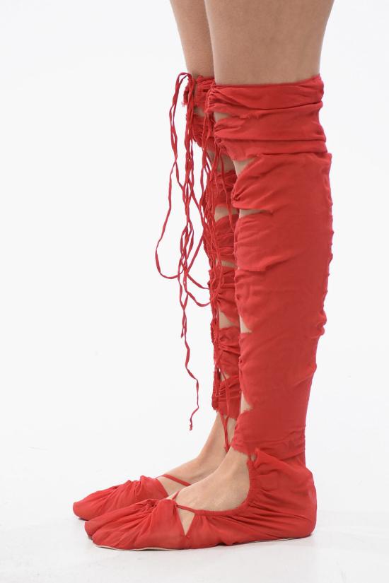 마르지엘라 팬티  S29TL0047 S53890 307 Red - MAISON MARGIELA