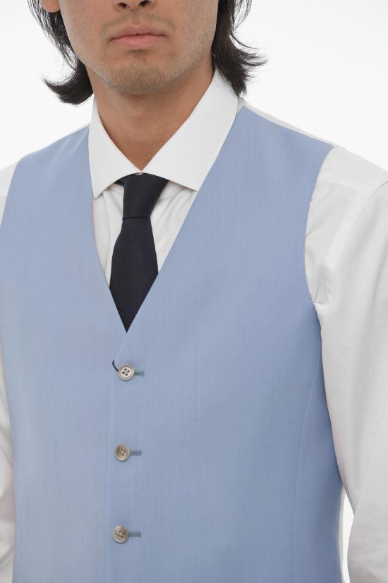  꼬르넬리아니 베스트 85CZ50 0164367 008 Bianco Blu - CORNELIANI