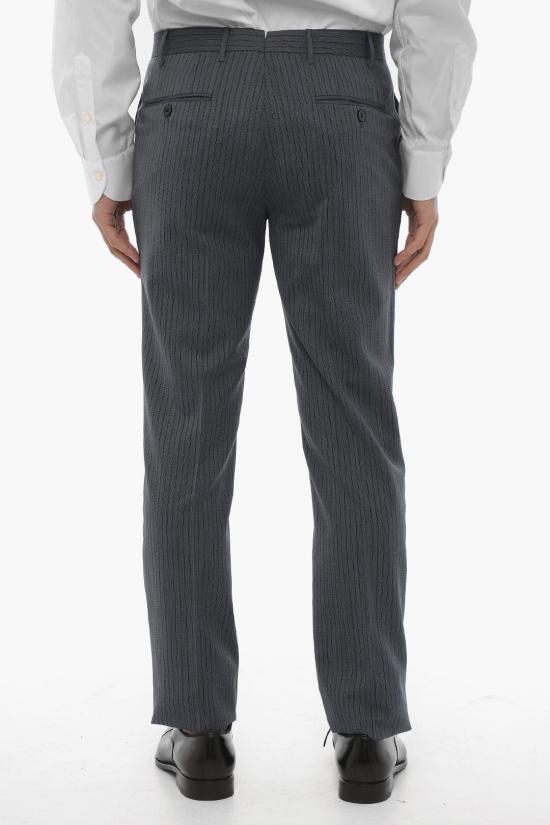  꼬르넬리아니 스트레이트 팬츠 855080 0117548 002 Blue - CORNELIANI