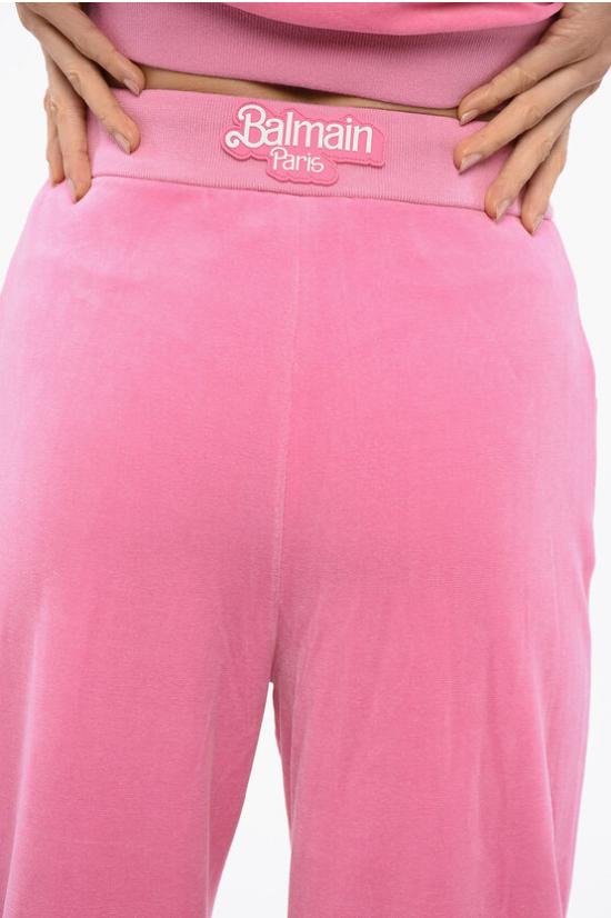  발망 스트레이트 팬츠 XF2OB01066JB 4KG Pink - BALMAIN