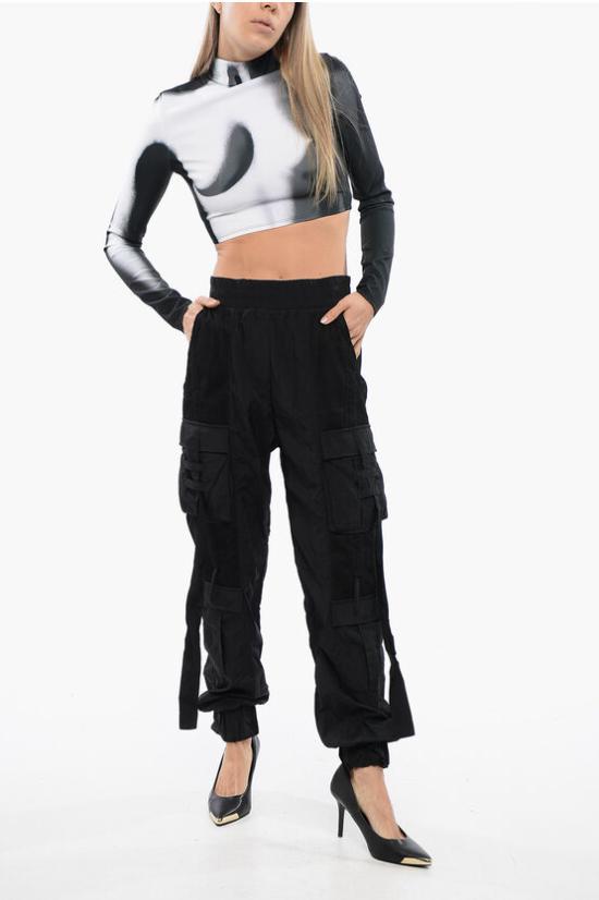  발망 스트레이트 팬츠 XF0OB071XB06 0PA Black - BALMAIN