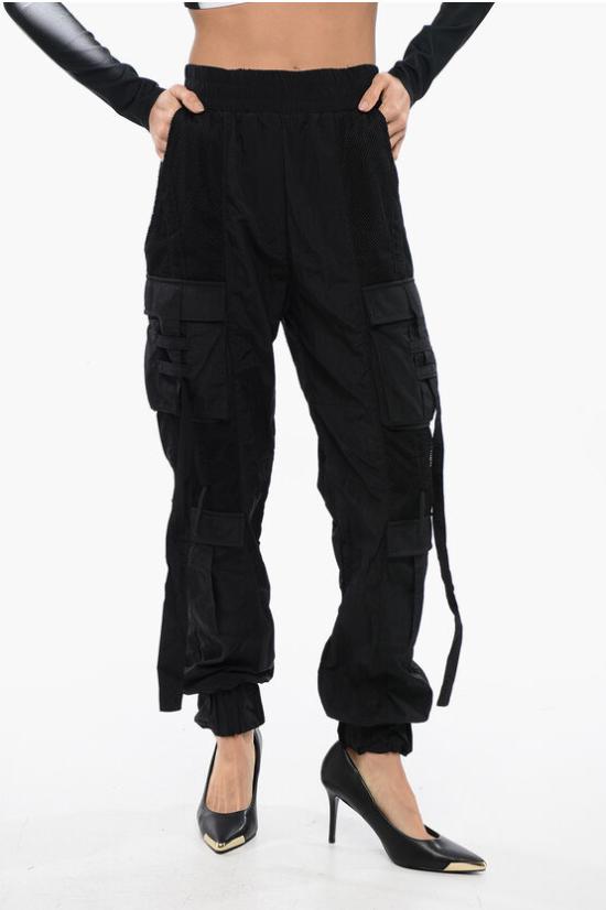  발망 스트레이트 팬츠 XF0OB071XB06 0PA Black