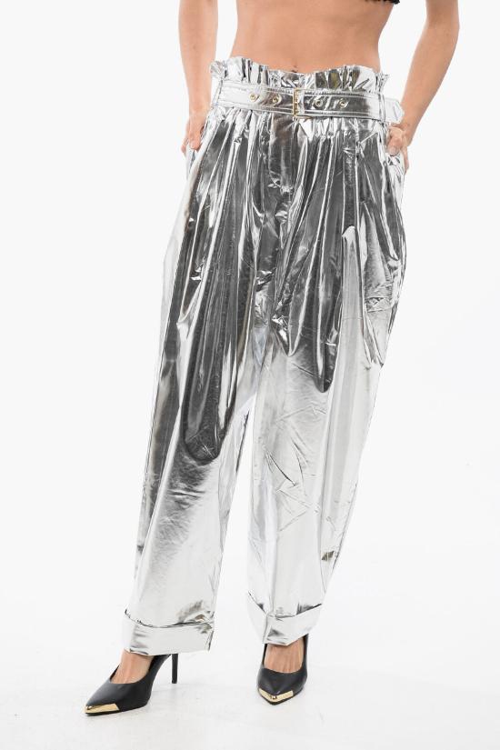  발망 스트레이트 팬츠 WF0PQ045X374 9KA Silver