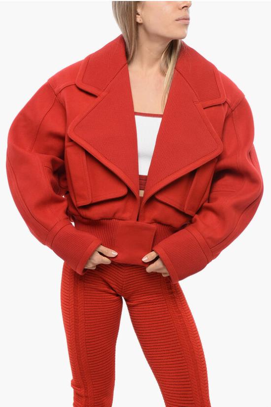  발망 코트 WF0TE055W142 3BZ Red