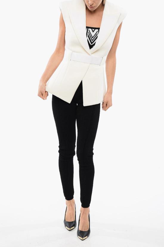  발망 수트 자켓 YF0SA140JD72 0FA White - BALMAIN
