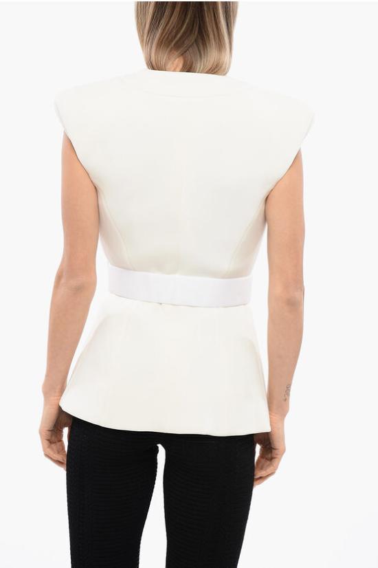  발망 수트 자켓 YF0SA140JD72 0FA White - BALMAIN