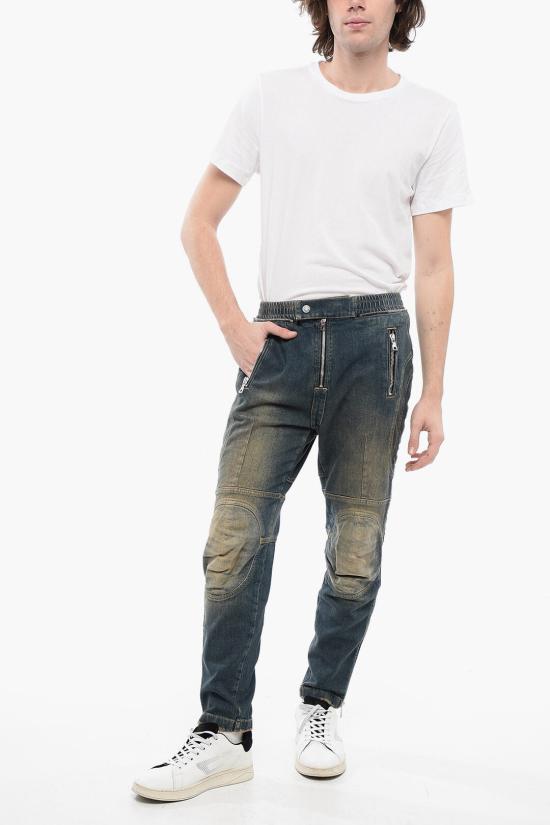  발망 데님 팬츠 YH1MI013DC39 6FC Blue - BALMAIN