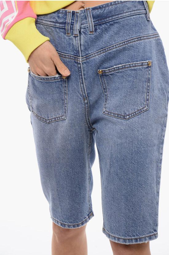  발망 숏팬츠 VF0MB005D113 6FF - BALMAIN