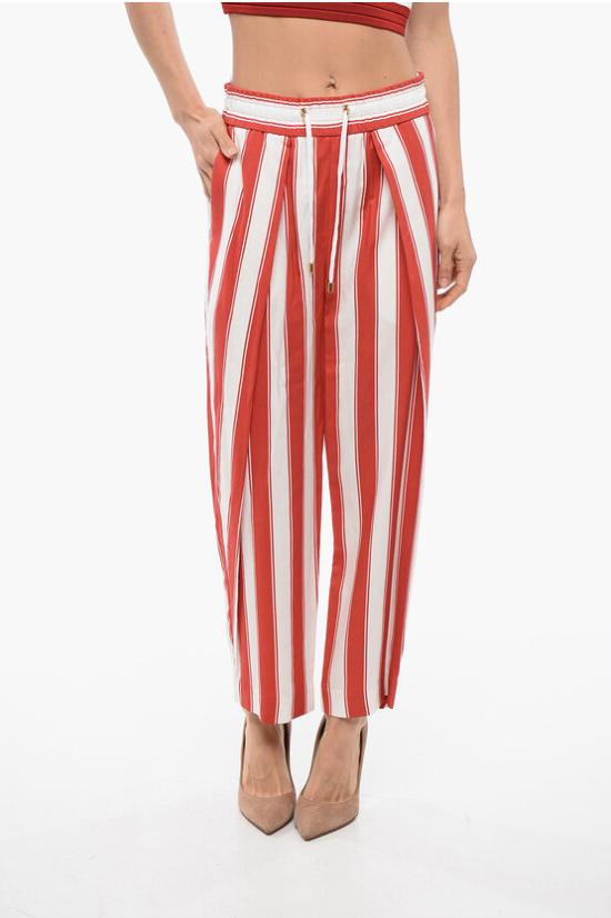  발망 스트레이트 팬츠 XF2PN086VC18 GBQ Red