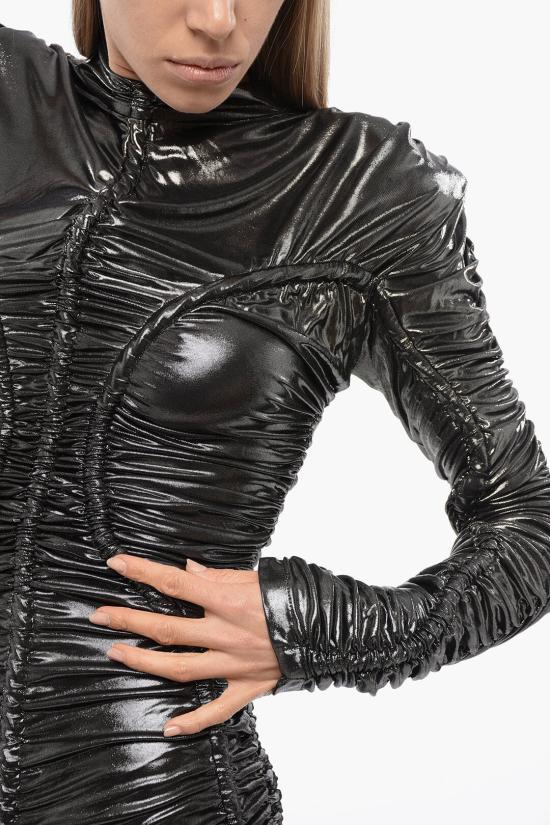  발망 숏 원피스 XF1R9940JB69 EAC Gray - BALMAIN