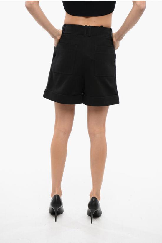  발망 숏팬츠 XF1PA125CB11 0PA Black - BALMAIN