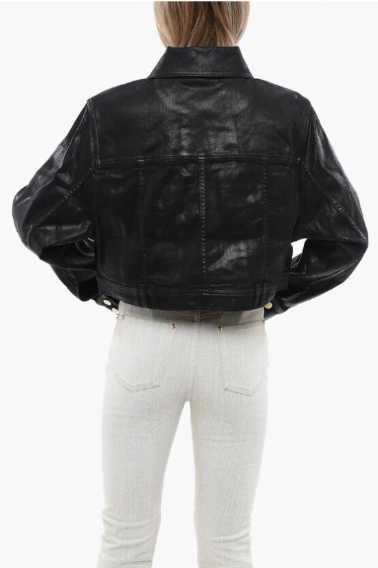  발망 데님 자켓 XF0TC045DC04 0PA Black - BALMAIN