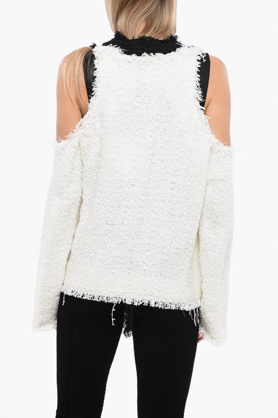  발망 수트 자켓 XF0SM130XC08 GAB Black White - BALMAIN