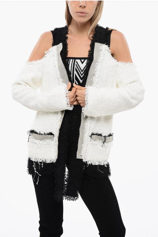  발망 수트 자켓 XF0SM130XC08 GAB Black White