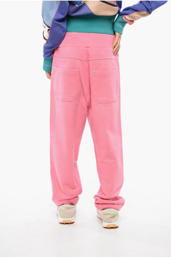  발망 스트레이트 팬츠 VF15364J096 OBT Pink - BALMAIN