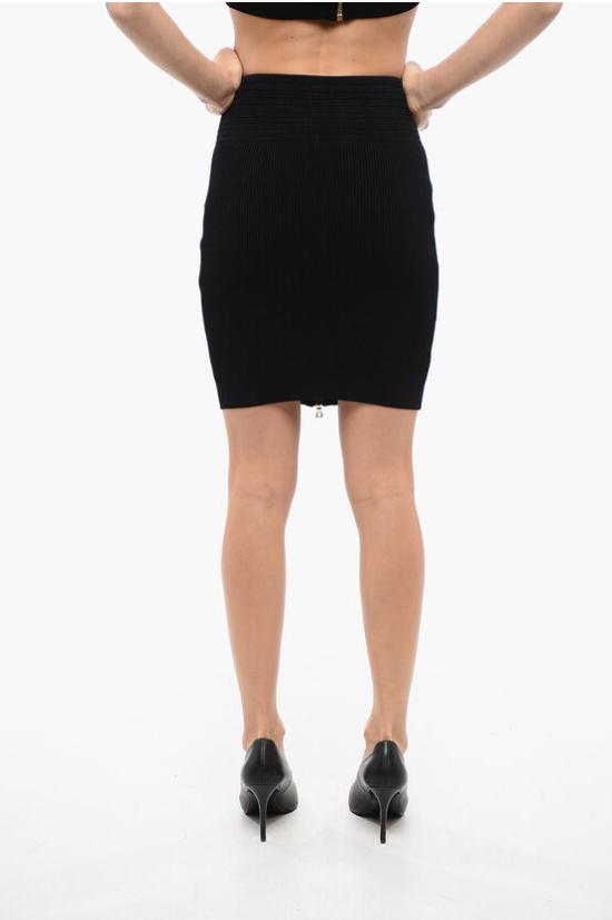  발망 스커트 VF14089K211 0PA Black - BALMAIN