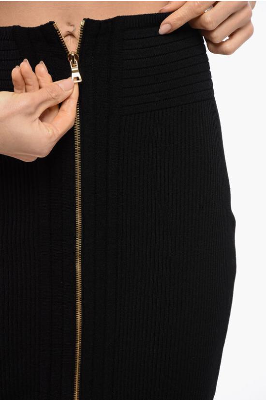  발망 스커트 VF14089K211 0PA Black - BALMAIN