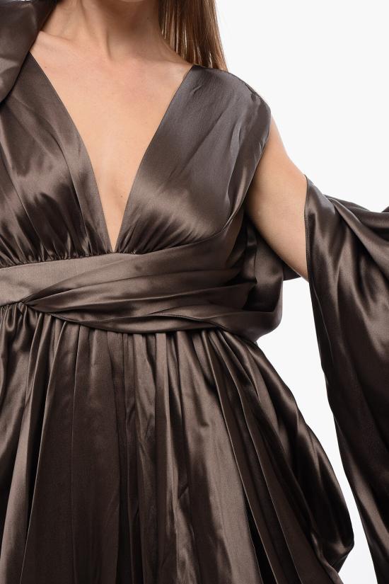  발망 롱 원피스 UF06995S013 8KH Brown - BALMAIN