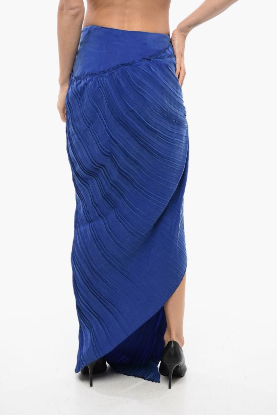  발망 롱 원피스 TF06982120S KAO Blue - BALMAIN