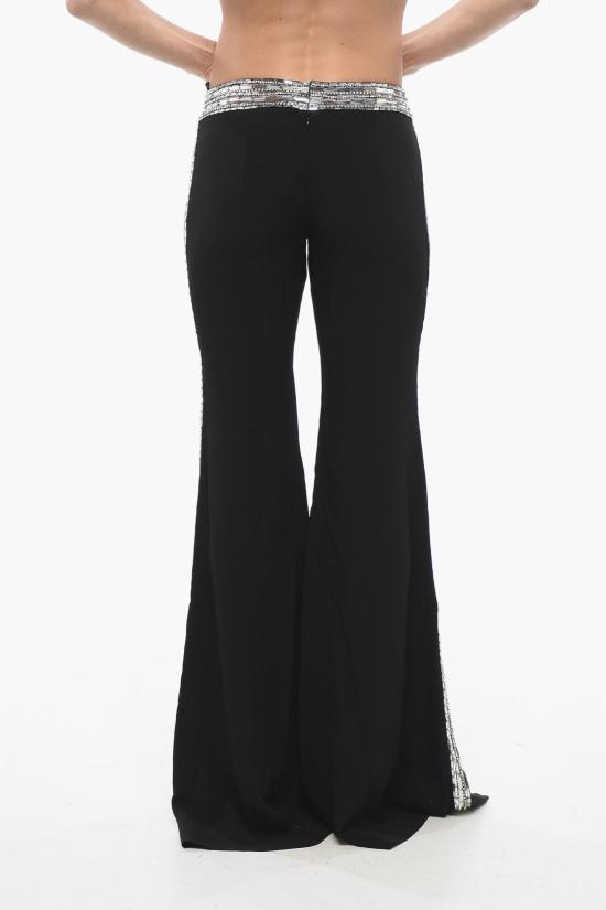  발망 스트레이트 팬츠 TF05235P040 EAC Black - BALMAIN