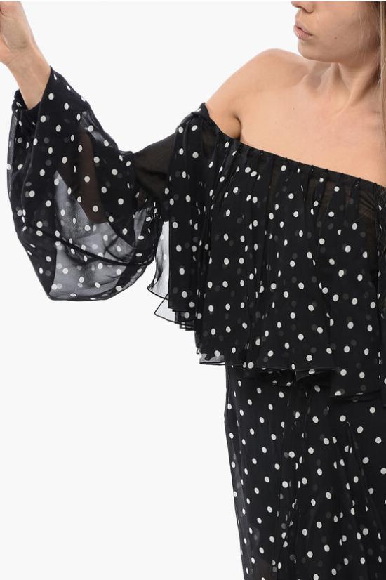  발망 원피스 TF16986I334 EAB Black - BALMAIN