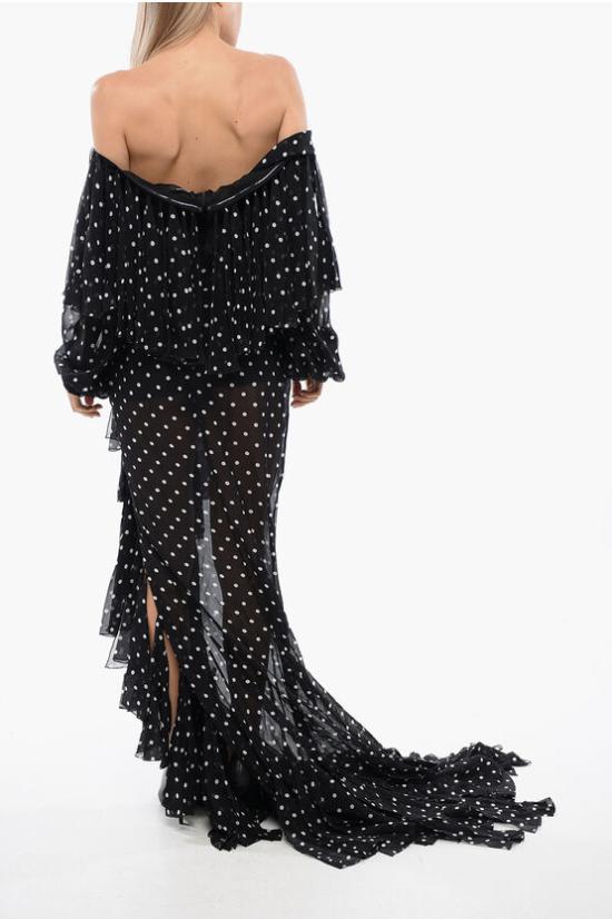  발망 원피스 TF16986I334 EAB Black - BALMAIN