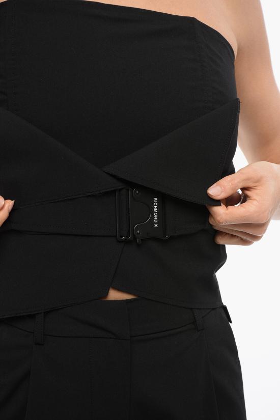  존 리치몬드 민소매 티셔츠 UWP24020TO Black - JOHN RICHMOND