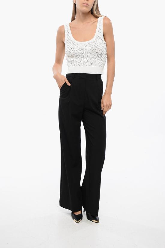  존 리치몬드 민소매 티셔츠 RWP24009CN White - JOHN RICHMOND