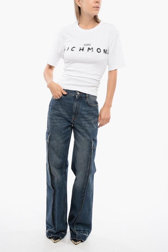  존 리치몬드 반팔 티셔츠 RWP24175TSWHITE White - JOHN RICHMOND