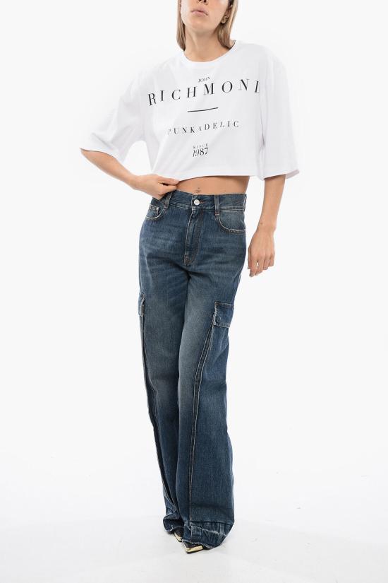  존 리치몬드 반팔 티셔츠 RWP24176TSWHITE White - JOHN RICHMOND