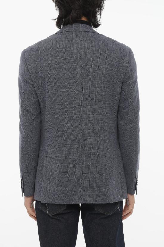  꼬르넬리아니 수트 자켓 856296 0118475 006 Light blue - CORNELIANI