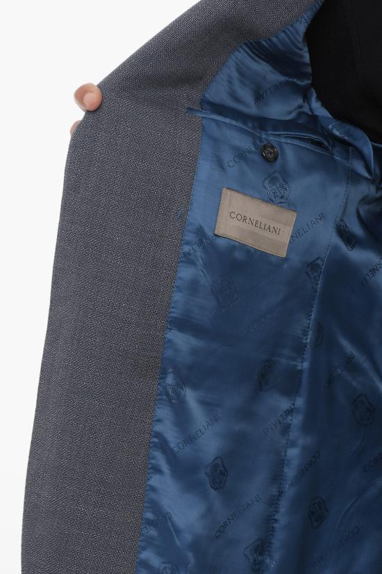  꼬르넬리아니 수트 자켓 856296 0118475 006 Light blue - CORNELIANI